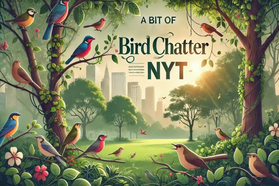 Bit of Bird Chatter NYT