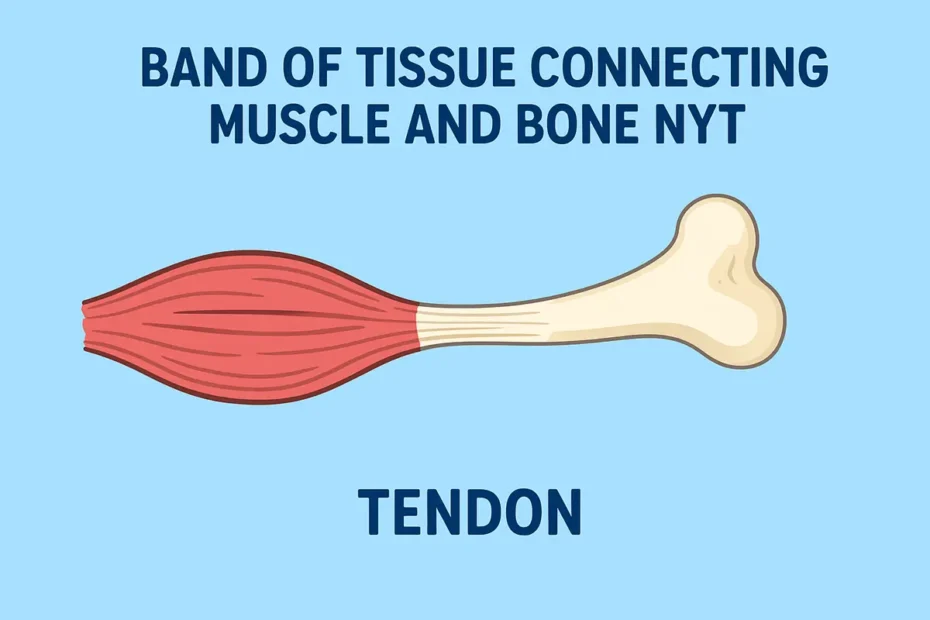 Band of Tissue Connecting Muscle and Bone NYT