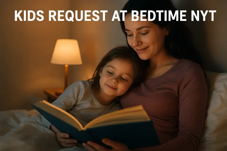 Kids Request at Bedtime NYT