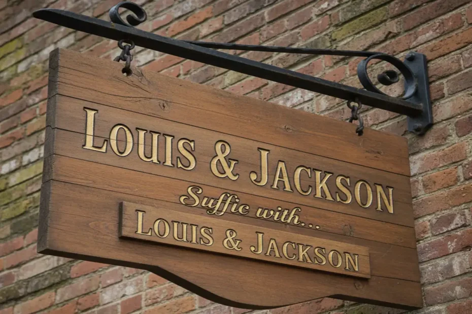 Suffix with Louis and Jackson