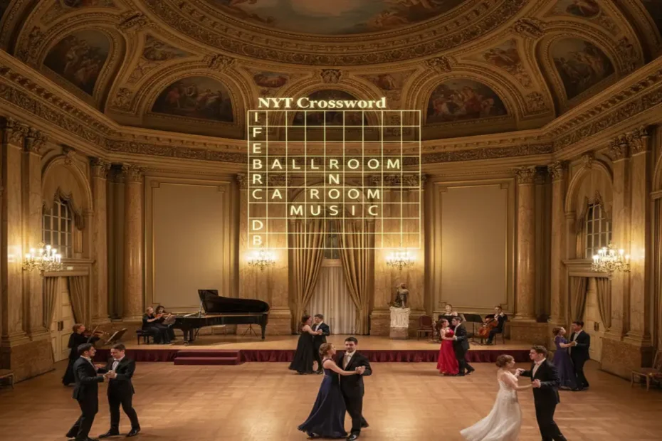 Ballroom Music NYT Crossword
